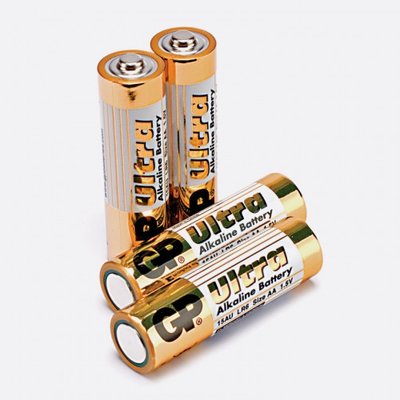 Батарейка GP Ultra Alkaline AA (15AU, LR6) 1.5V 25-1022 фото
