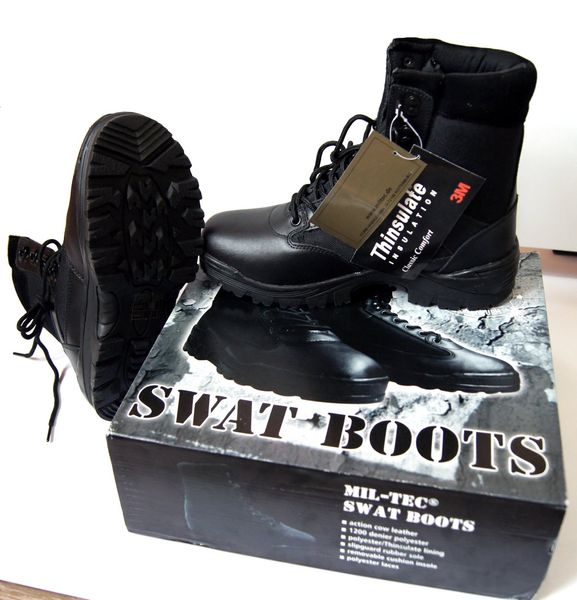 Ботинки Sturm Mil-Tec SWAT, черные 12827000-039 фото