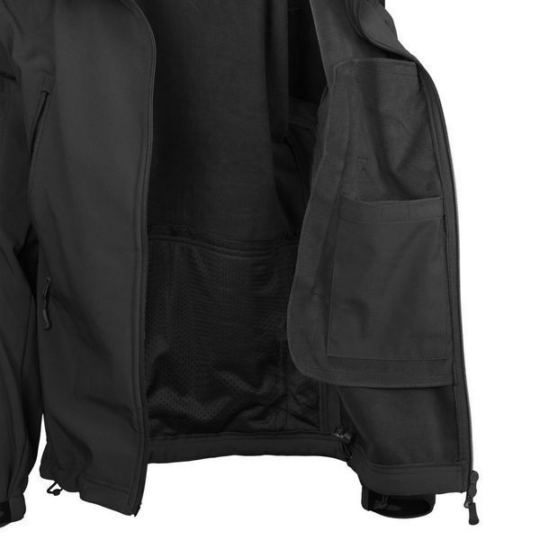 Куртка Helikon-TEX GUNFIGHTER - SHARK SKIN WINDBLOCKER (Black) H2317-01-S/R фото