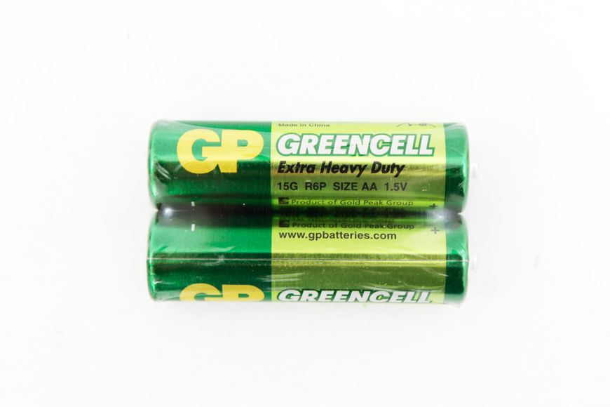 Батарейка GP Greencell AA (R6P) 1.5V 25-1014 фото