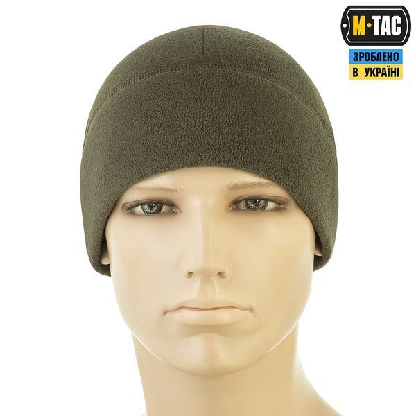 Шапка M-Tac Watch Cap Elite фліс (320г/м2) with Slimtex, Dark Olive 40028048-S фото