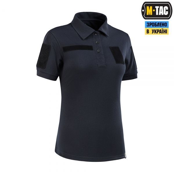 Тактична футболка-поло M-Tac 65/35 Lady, Dark Navy Blue 80027015-XL фото