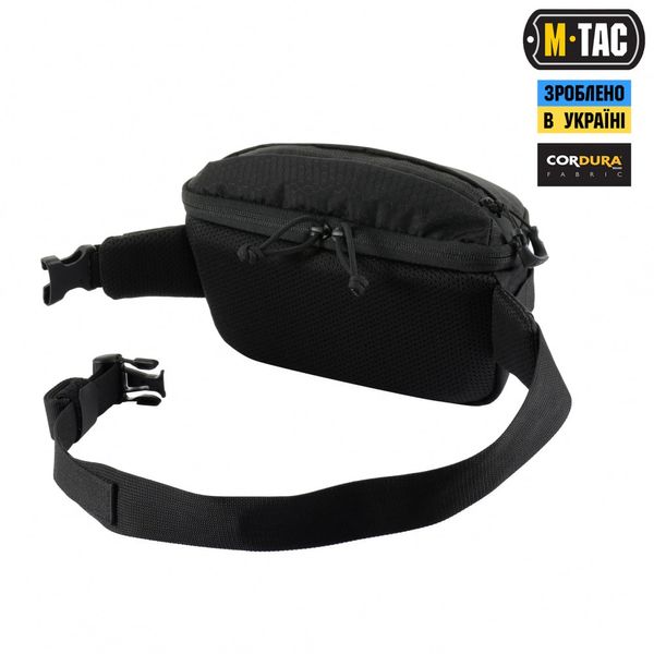 Сумка M-TAC Tactical Waist Bag Elite HEX, чорна 10148002 фото