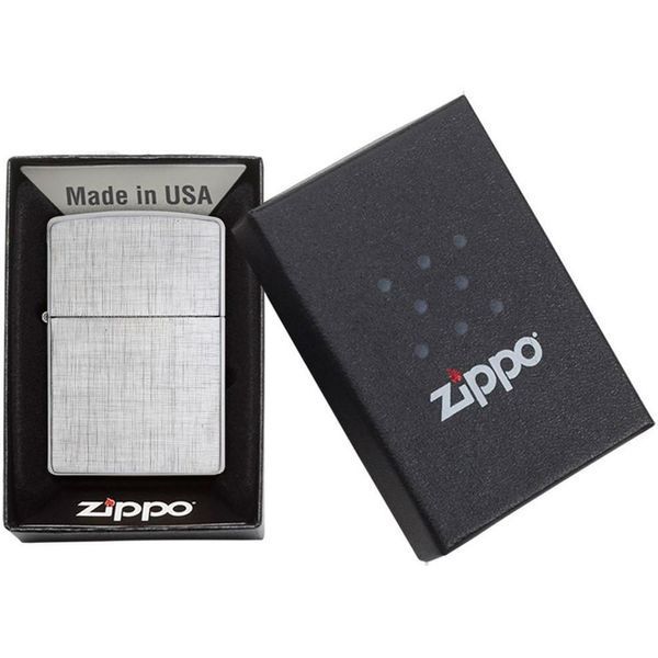Зажигалка Zippo REG LINEN WEAVE 28181 фото