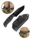 Нож Mil-Tec combat G10 W. KYDEX® (Black) 15362500 фото 2