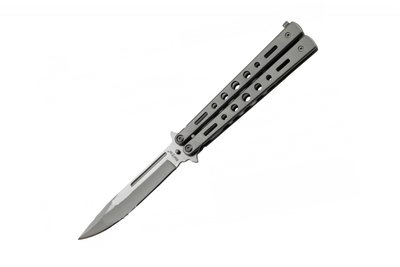 Нож балисонг Grand Way 15084R (Silver) GW15084R фото