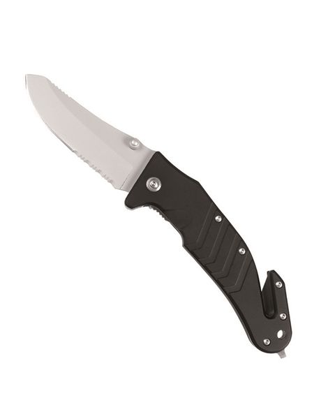 Нож Mil-Tec Car Knife with Clip (Black) 15321002 фото