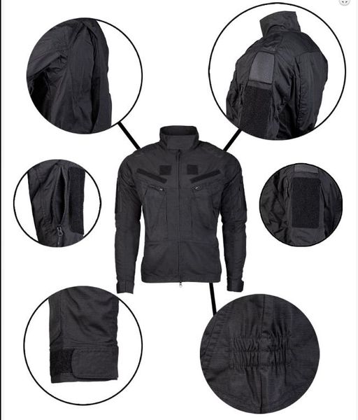 Куртка Mil-tec Combat Chimera (Black) 10516402-904 фото