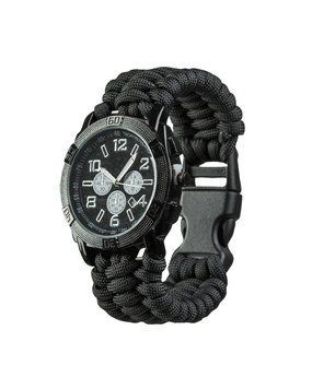 Часы Mil-tec с браслетом из паракорда (Black) 15774002-903 фото