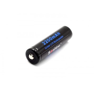 Аккумулятор литиевый Li-Ion 18650 Soshine 3.7V (2200mAh), защищенный 11-1047 фото