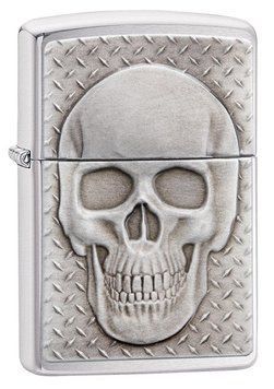 Запальничка ZIPPO Skull with Brain Surprise 29818 фото