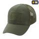 Бейсболка M-TAC з липучкою та сіткою Flex ріп-стоп Army Olive 40570062-S/M фото 1