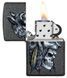 Зажигалка ZIPPO Wolf Skull Feather Design 29863 фото 2
