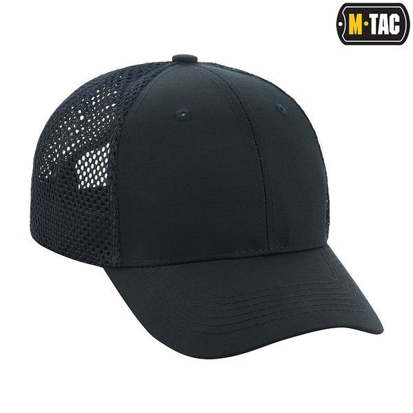 Бейсболка M-TAC Flex с сеткой (Dark Navy Blue)  40569015-56 фото