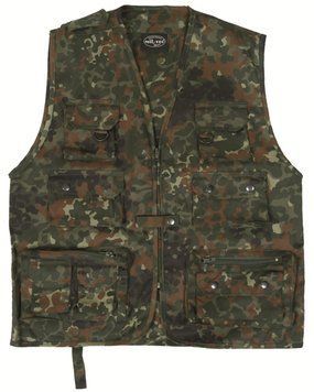 Жилет для охоты и рыбалки Mil-Tec (Flectarn) 10701021-903 фото