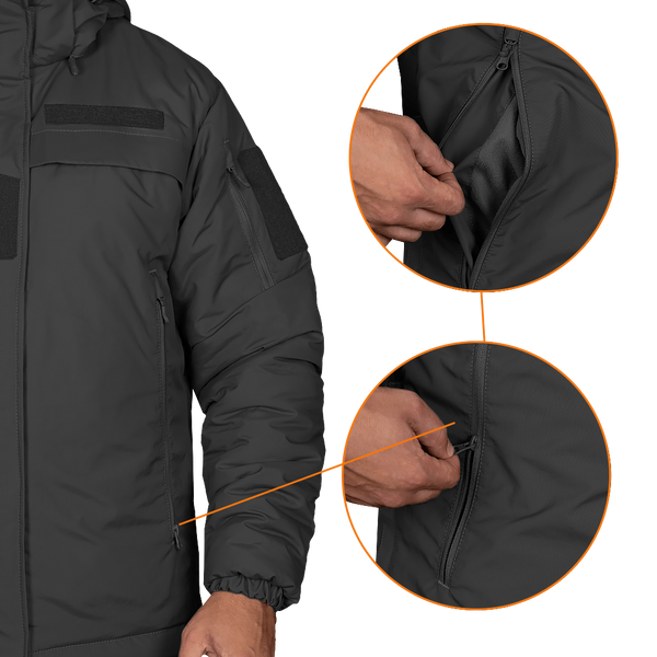 Куртка CAMO-TEC Patrol System 3.0 Nylon Taslan (Black) Camo-7273-2XL фото