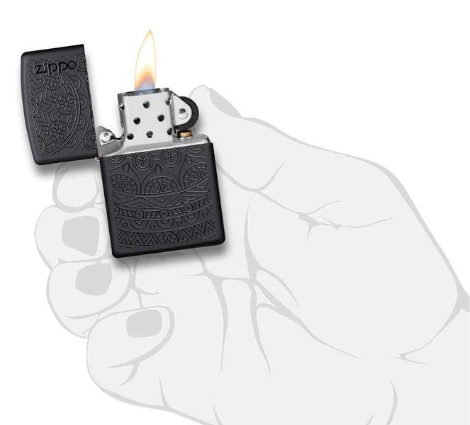 Зажигалка Zippo Tone on Tone Design 29989 фото
