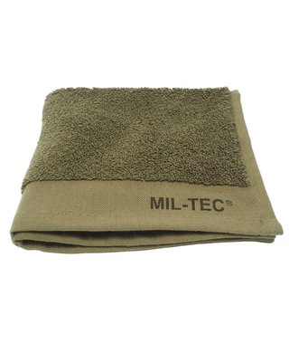 Полотенце Mil-Tec военное 50x30см (Olive) 17816020 фото