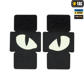 Нашивка M-Tac Tiger eyes (Black) MTC-TGEY-BK фото