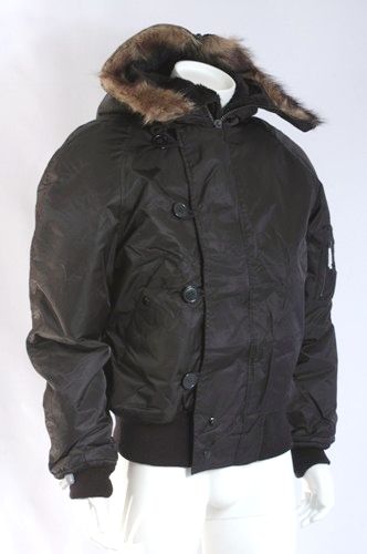 Куртка летная N2B США (Аляска), black 10410002-905 фото