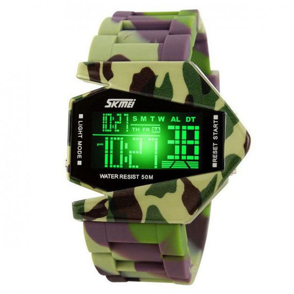 Часы Skmei 0817 Green Camouflage BOX 0817BOXGC фото