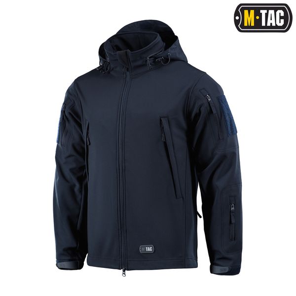 Куртка SoftShell M-TAC (Dark Navy Blue) 20201015-L фото