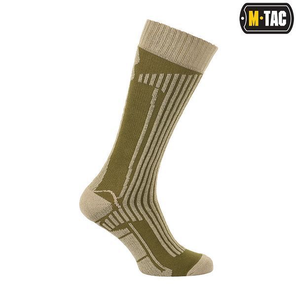 Шкарпетки M-TAC Coolmax 75%, Long, койот FL-2103C-39-42 фото