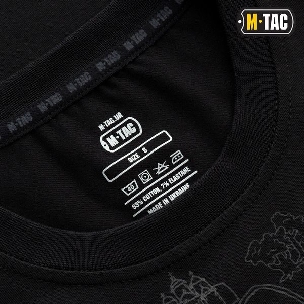 M-Tac футболка Земля Козаків (Black) 80023002-L фото