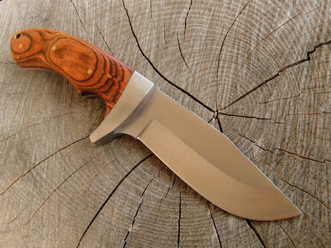 Нож Mil-Tec охотничий с деревянной рукояткой 15385000 фото