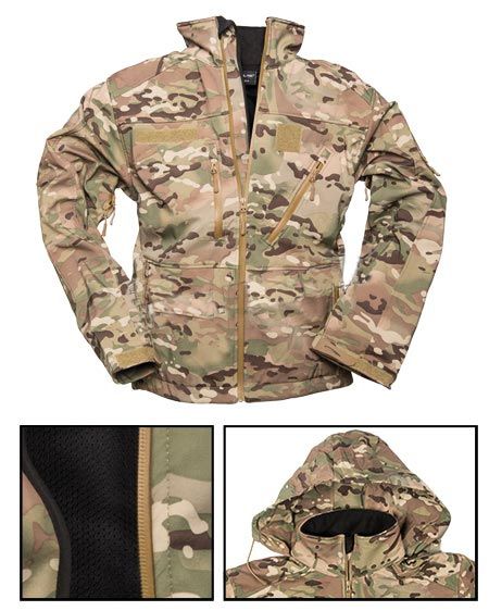 Куртка тактическая SCU14 Soft Shell (Multicam) 10864049-903 фото