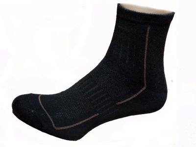 Шкарпетки Trend треккінгові літні, чорні 0124-001 фото