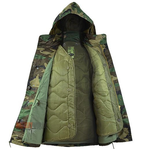 Куртка М65 с подкладкой (Woodland) 10315020-907 фото