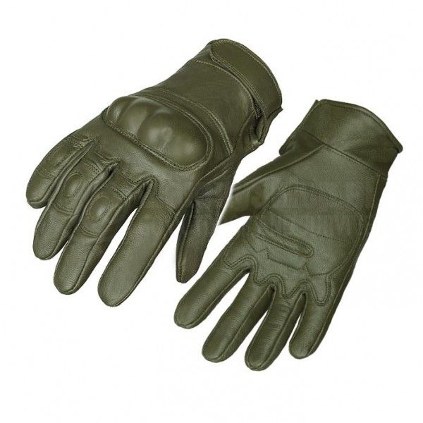Перчатки Mil-Tec кожаные тактические (Olive) 12504101-902 фото