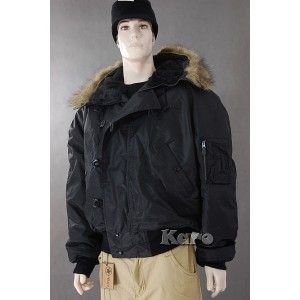Куртка летная N2B США (Аляска), black 10410002-903 фото